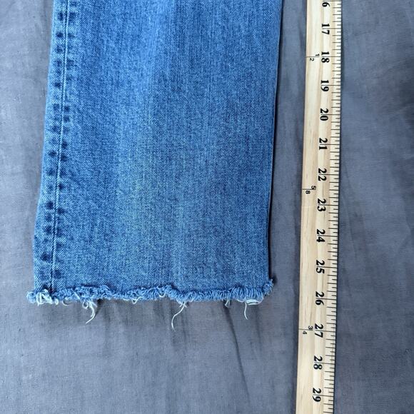 Everlane Women's Jeans The Way High Light Wash 29R 28x26 Y2K Mom Jeans - Picture 6 of 10